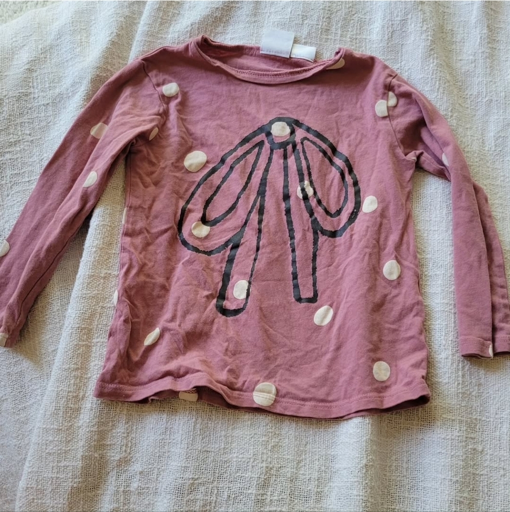 Zara 3/4 Year Bow Long Sleeve